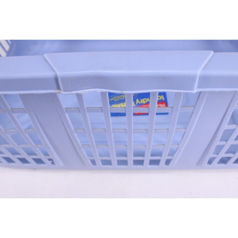 Rubbermaid Vintage Lot Of 3 Laundry Baskets 2965 2973 Blue And Pink